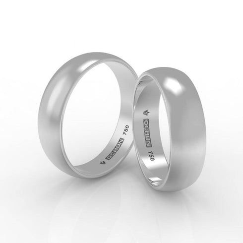 Oliphant Penta - Anillos De Matrimonio Oro 18K - Ochun Joyeros - Ochun Joyeros